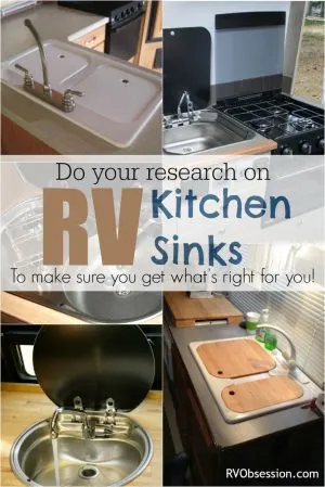 Who knew there was so much to learn about RV kitchen sinks huh! They come in so many different shapes and sizes and it can be hard to know what features will be useful or not. 