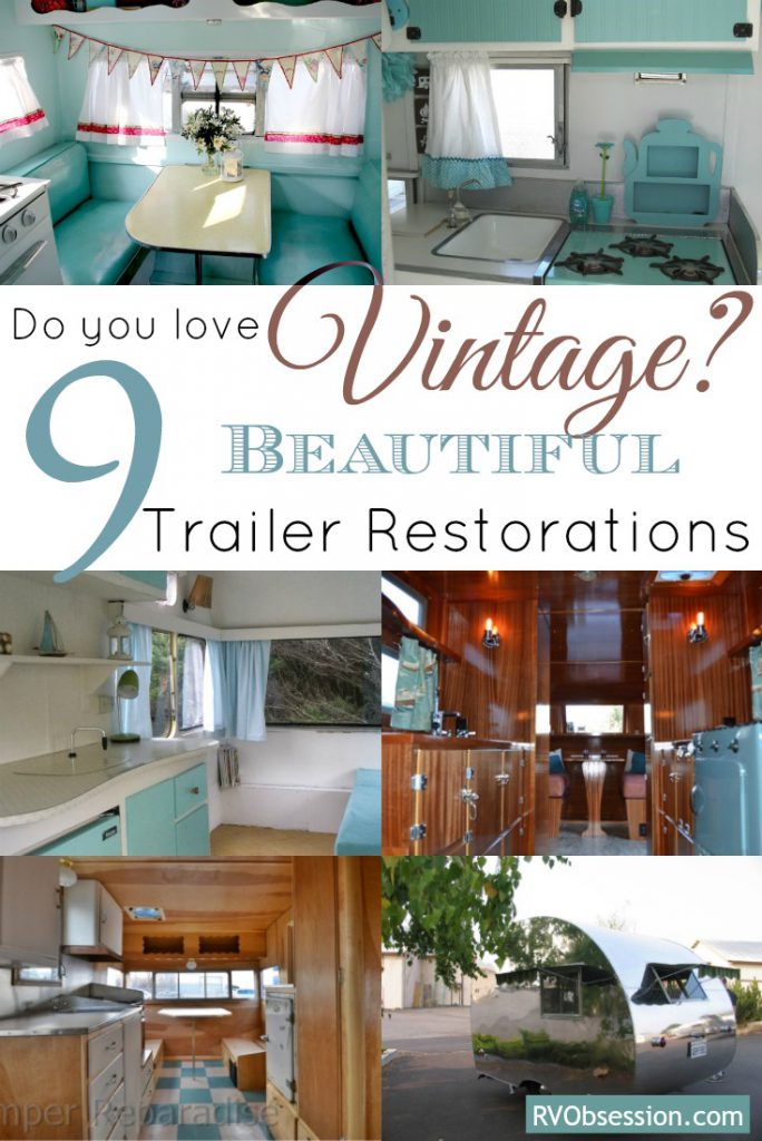 Vintage Trailer Restoration RV Obsession