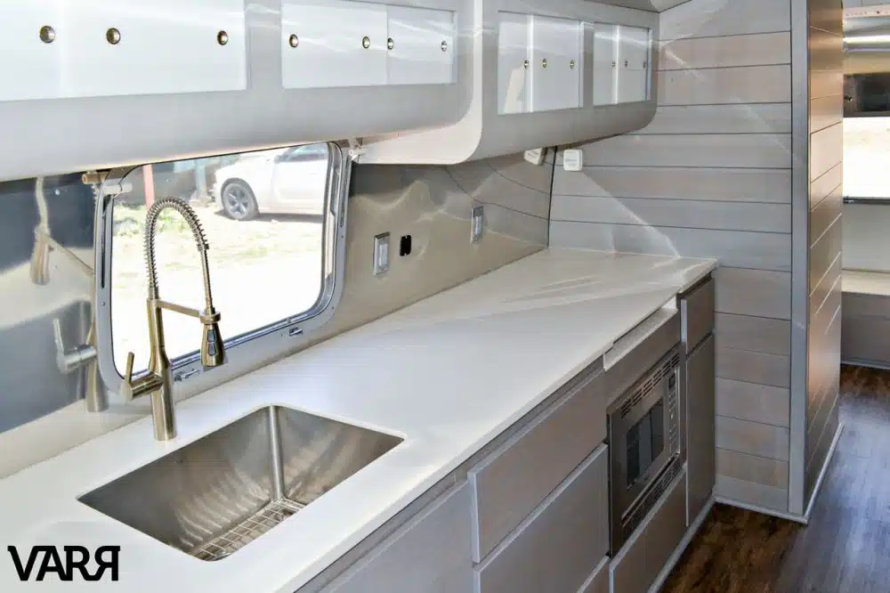 Airstream Renovations - Renovating a used airstream delivers that perfect RV that has all the features that are most important to you. With some design flair, these homes on wheels are both beautiful and functional.