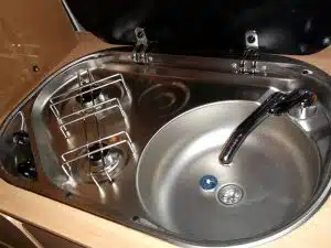 RV Kitchen Sinks - when the burners are included in the sink area. Do these set-ups actually work?