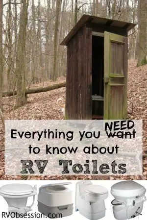 RV Toilets - you hear the words like black tank, cassette, composting and porta potti... but no one has actually explained what each of these are... until now. 
