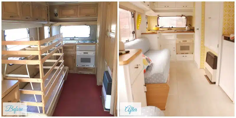 Travel Trailer Renovations - when you need some inspiration for your travel trailer renovations. The Twinkle Diaries