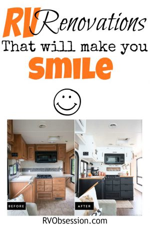 RVObsession.com - RV Renovations | Motorhome Renovations - If you're in the process of an RV renovation you'll smile when you see these RV renovations - whether it's a quick spruce up or a major remodel, an RV renovation can breathe new life into an old motorhome.