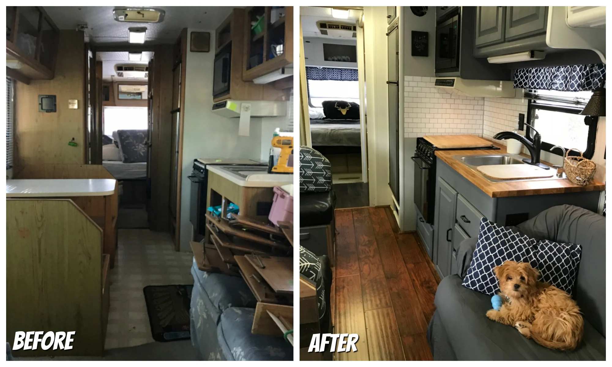 RVObsession.com - RV Renovations | Motorhome Renovations - Whether it's a quick spruce up or a major remodel, an RV renovation can breathe new life into an old motorhome. The New Lighter Life