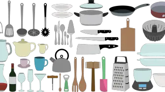 RV Kitchen Storage Solutions - get tips and ideas for how to store everything from spices to wine glasses.