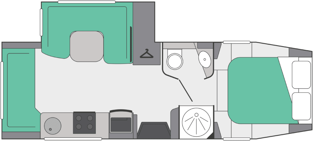 Fifth Wheel Co Dreamseeker layout