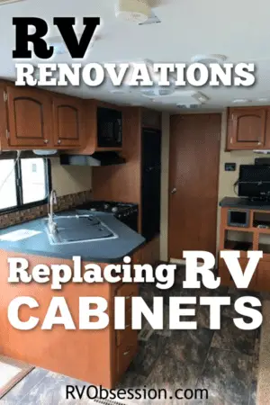 Renovating Your Rv Replacement Rv Cabinets Rv Obsession