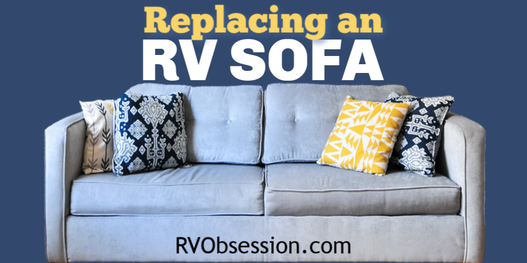 Travel Trailer Sofa Replacement Rv