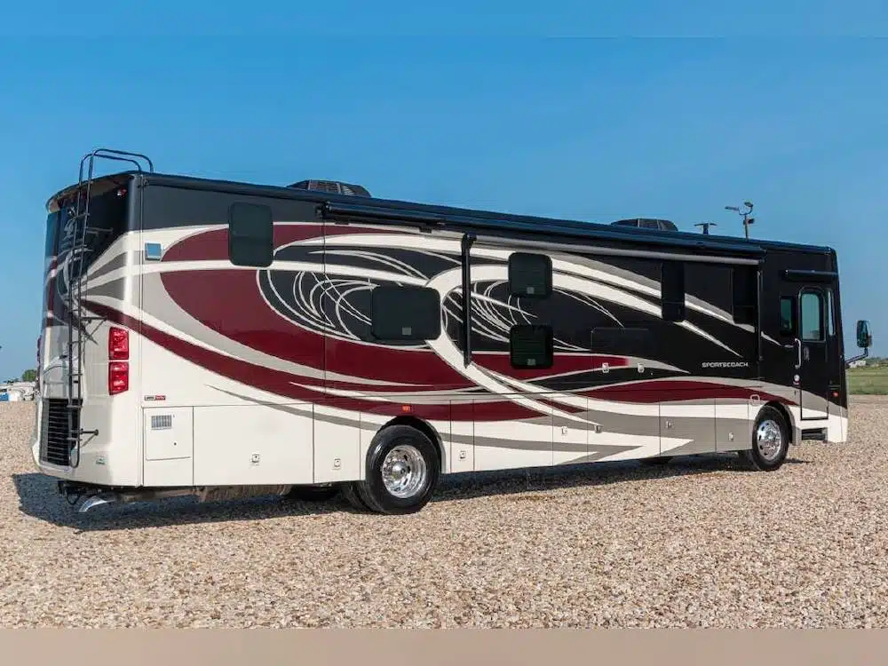 Exterior of Coachmen RV Sportscoach motorhome