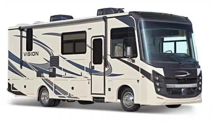 Exterior of the Entegra Coach Vision motorhome