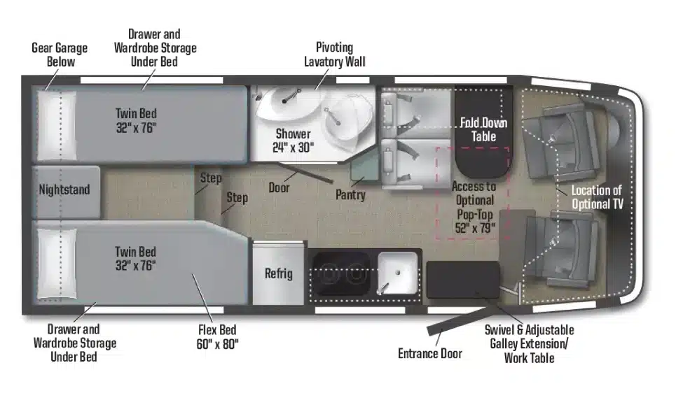 Class C Rv Floor Plans