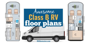 Awesome Class B RV floor plans.