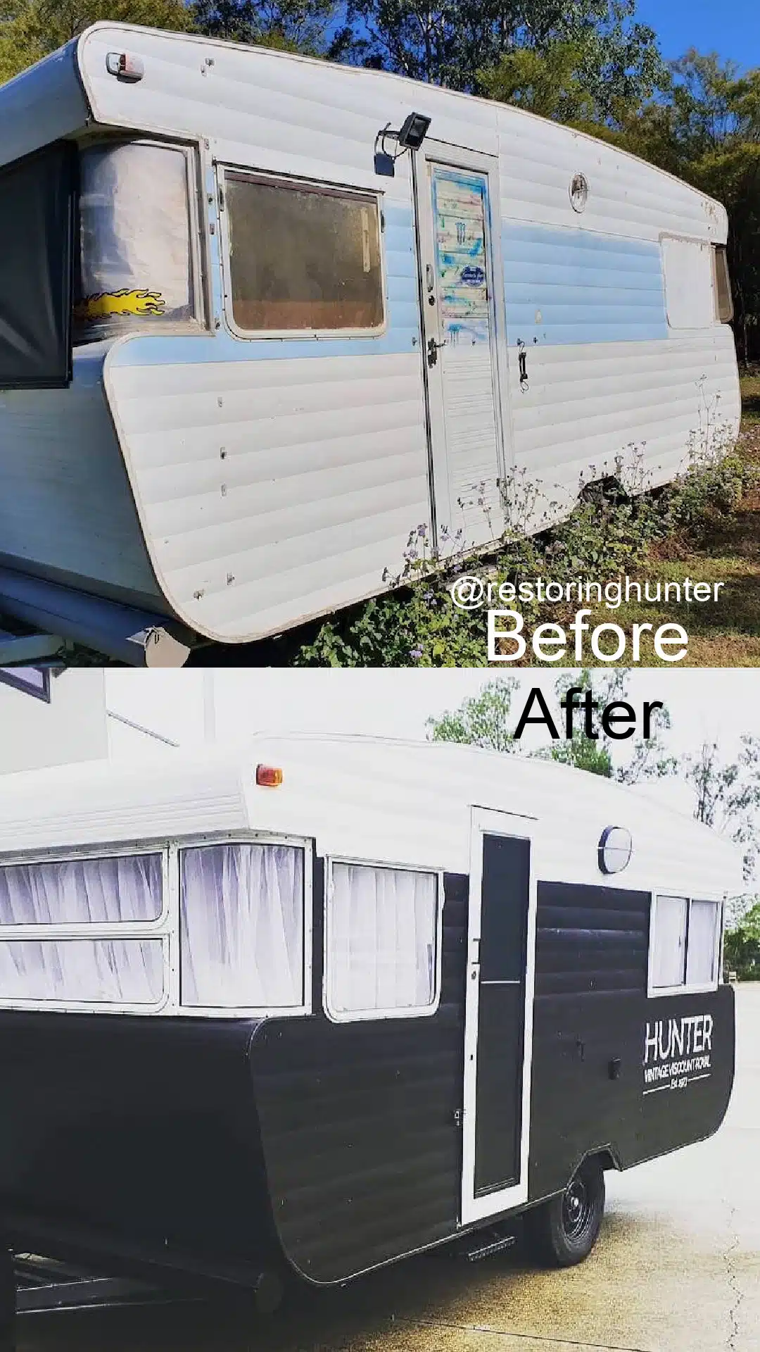 restoring a vintage travel trailer