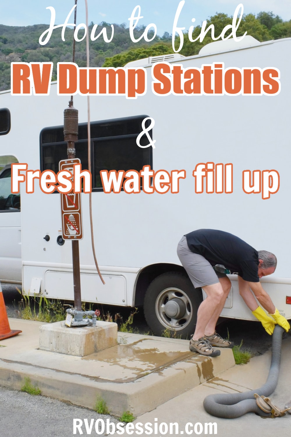 How to find RV dumping stations & fresh water to fill up RV Obsession