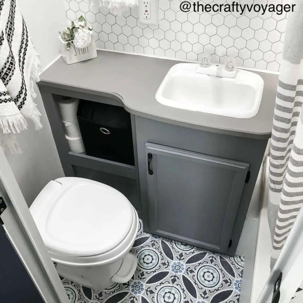 4 Ways to Upgrade Your Small RV / Trailers Bathroom | RV Obsession