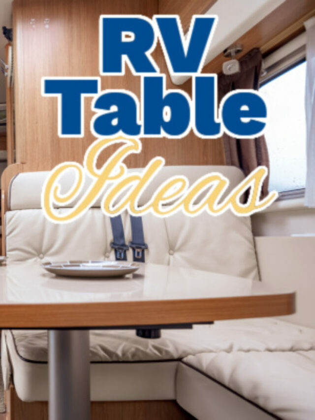 RV Table Ideas