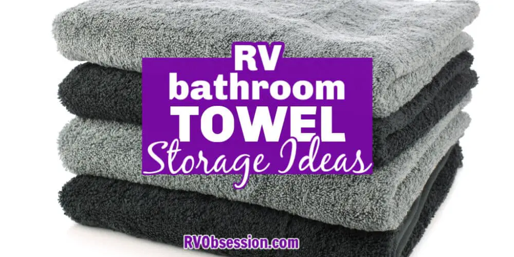 RV & Small Bathroom Storage Ideas RV Obsession