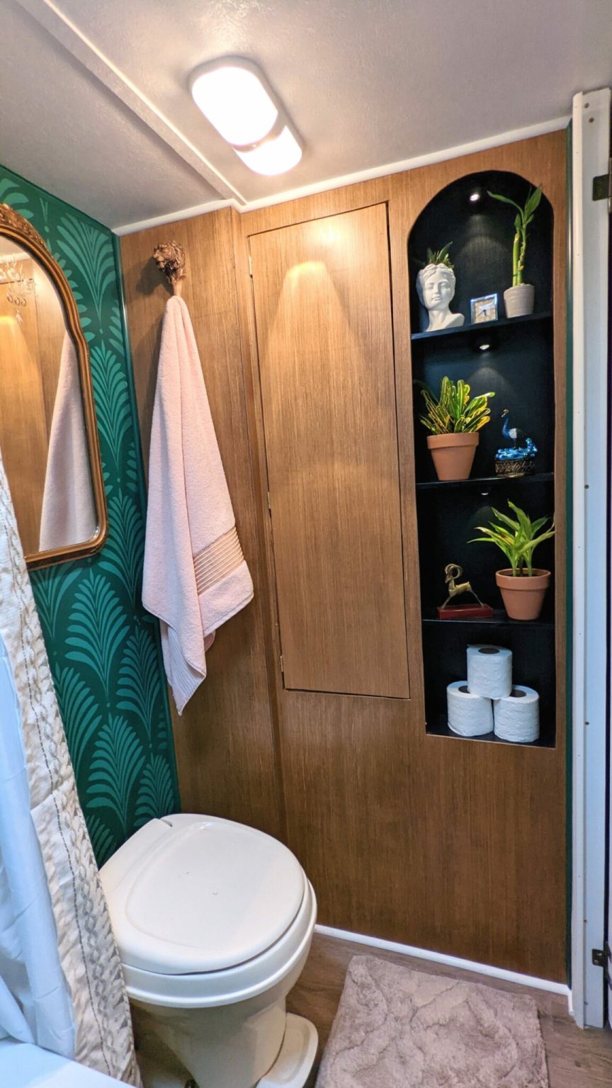14 Travel Trailer Bathroom Remodel Ideas | RV Obsession
