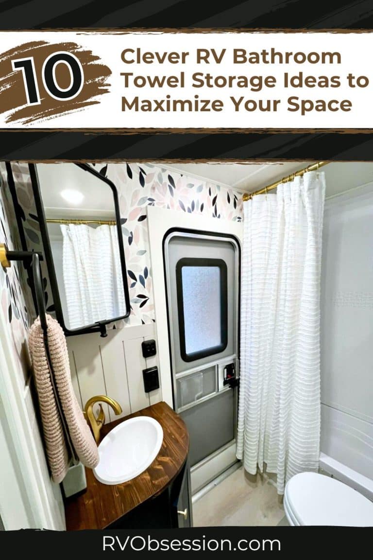 11 Clever RV Towel Storage Ideas | RV Obsession