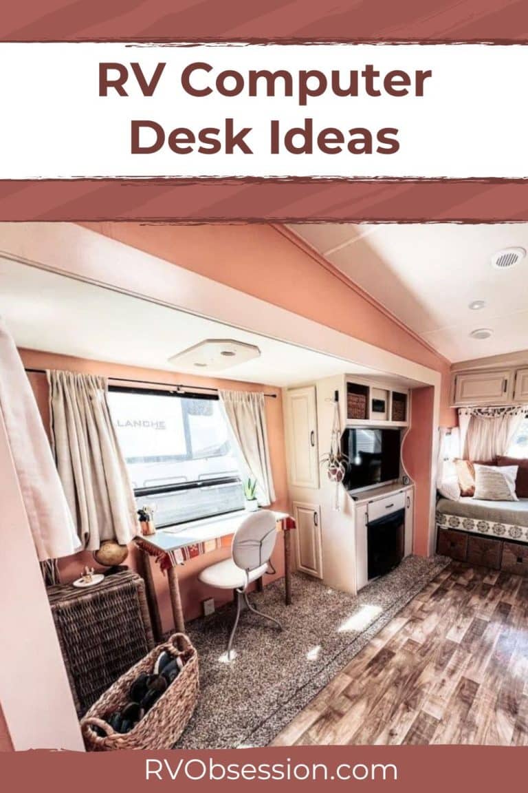 RV Computer Desks | Working on the Road - RV Obsession